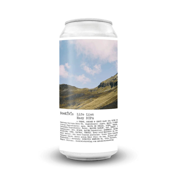 Doskiwis - Life List 44cL - Hazy DIPA