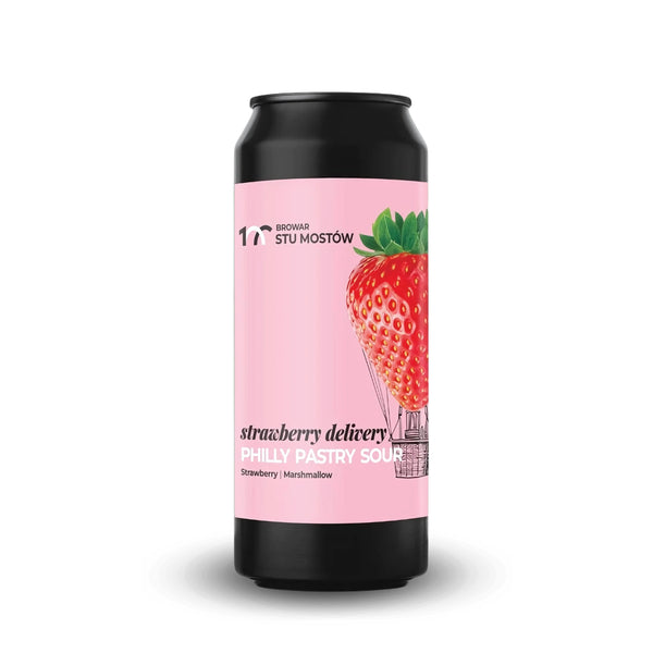 Stu Mostow - Strawberry Delivery 44cL - Pastry Sour